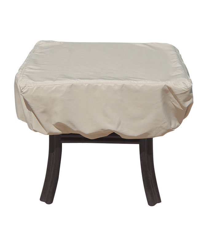 19" - 26" Square Fire Pit/Table/Ottoman Cover by Treasure Garden - Image 2